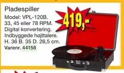 Harald Nyborg Pladespiller tilbud