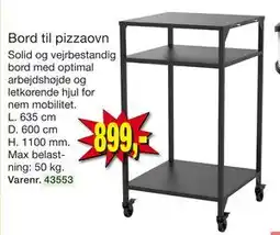 Harald Nyborg Bord til pizzaovn tilbud