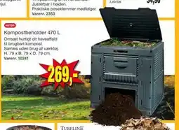 Harald Nyborg Kompostbeholder 470 L tilbud