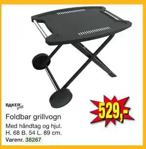 Harald Nyborg Foldbar grillvogn tilbud