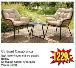 Harald Nyborg Cafésæt Casablanca tilbud