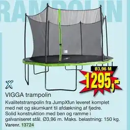 Harald Nyborg VIGGA trampolin tilbud