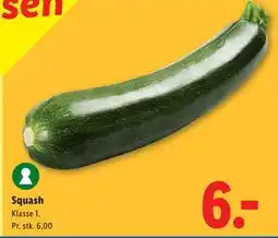 Lidl Squash tilbud