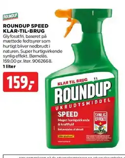 jem & fix ROUNDUP SPEED - KLAR TIL BRUG tilbud