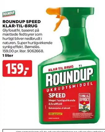 jem & fix ROUNDUP SPEED - KLAR TIL BRUG tilbud