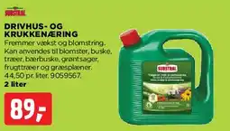 jem & fix Drivhus- og krukkenæring tilbud