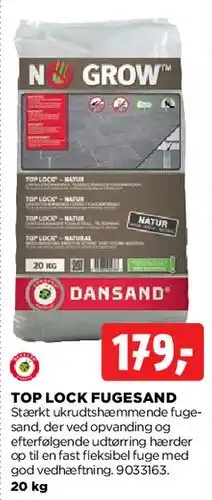 jem & fix TOP LOCK FUGESAND tilbud