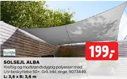 jem & fix Solsejl Alba tilbud
