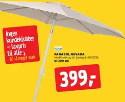 jem & fix Parasol Nevada tilbud