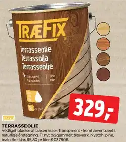 jem & fix TRÆFIX Terrasseolie tilbud