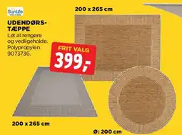 jem & fix Udendørs-tæppe tilbud