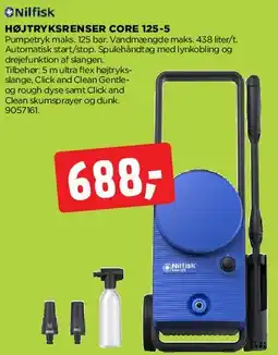 jem & fix Højtryksrenser Core 125-5 tilbud