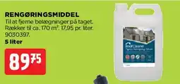 jem & fix Rengøringsmiddel, 5 liter tilbud