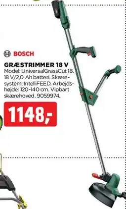 jem & fix Græstrimmer 18 V tilbud