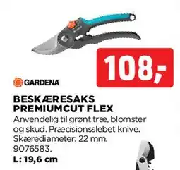 jem & fix Beskæresaks PremiumCut Flex tilbud
