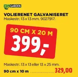 jem & fix VOLIERENET GALVANISERET tilbud