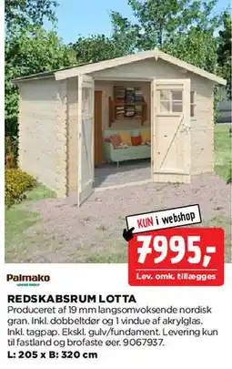 jem & fix Redskabsrum Lotta tilbud