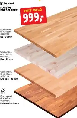 jem & fix Massive bordplader tilbud