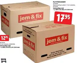jem & fix Flyttekasser tilbud