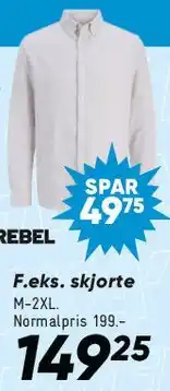 Bilka F.eks. skjorte tilbud