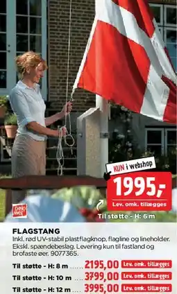 jem & fix Flagstang tilbud