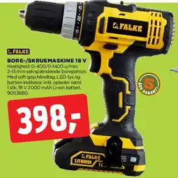 jem & fix Bore-/skruemaskine 18 V tilbud