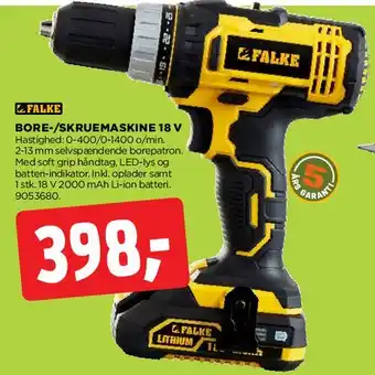 jem & fix Bore-/skruemaskine 18 V tilbud