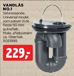 jem & fix Vandlås No.1 tilbud