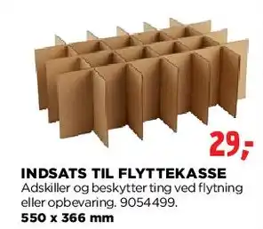 jem & fix Indsats til flyttekasse tilbud