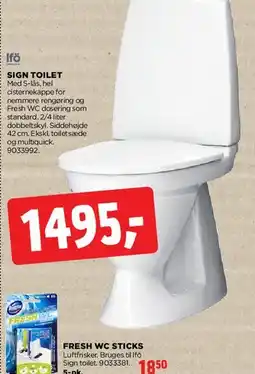 jem & fix Sign toilet tilbud