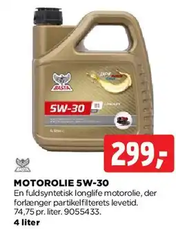 jem & fix Motorolie 5W-30 tilbud
