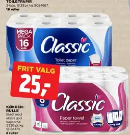 jem & fix Classic toilet paper / Paper towel tilbud