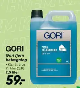 Bilka Gori fjerner belægning tilbud