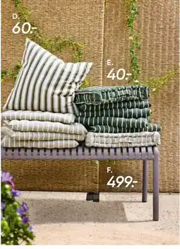 Bilka Puder og bænk (D / E / F) tilbud