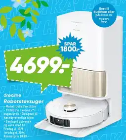 Bilka Dreame robotstøvsuger tilbud