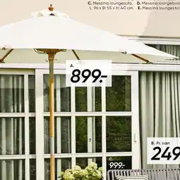 Bilka Outdoor parasol (A) tilbud