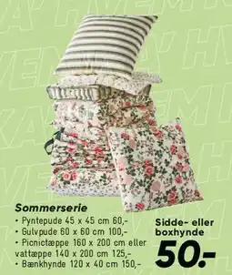 Bilka Sommerserie / sengetøj tilbud