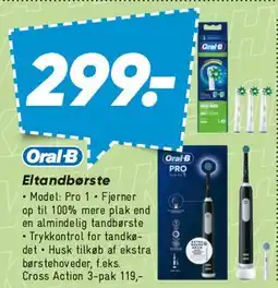 Bilka Oral-B eltandbørste tilbud