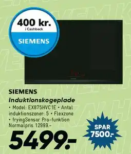 Bilka Siemens indbygningskogeplade tilbud