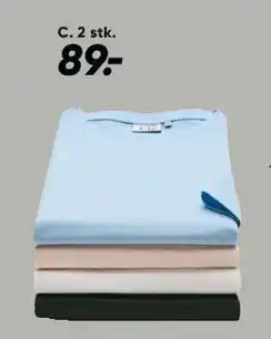 Bilka Folded T-shirts / 2-pack tilbud