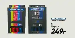 Bilka Marathon 5-pak strømper tilbud