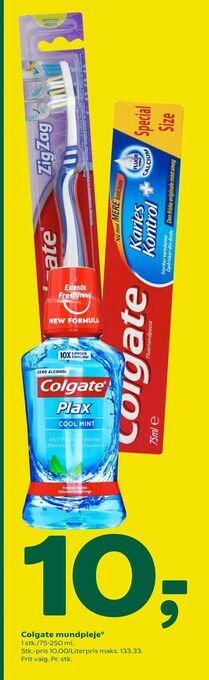 Coop 365 Colgate mundpleje tilbud