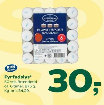 Coop 365 Fyrfadslys tilbud