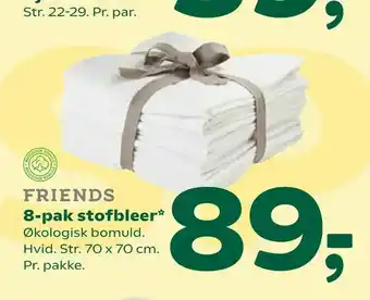 Coop 365 8-pak stofbleer tilbud