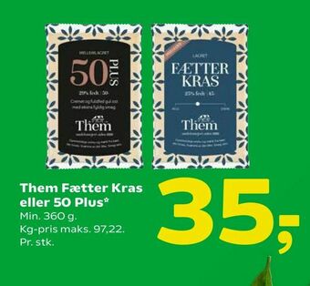 Coop 365 Them Fætter Kras eller 50 Plus tilbud