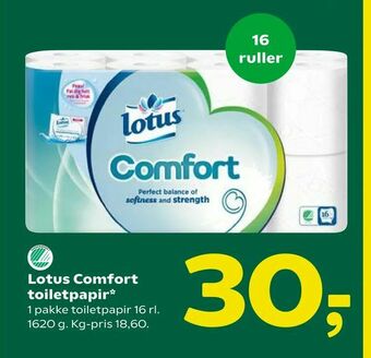 Lotus Comfort toiletpapir