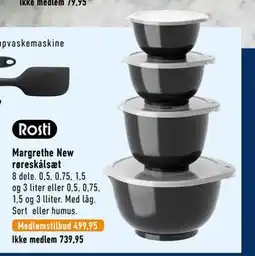 Imerco Margrethe New røreskålsæt tilbud