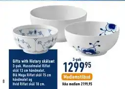 Imerco Gifts with History skålsæt tilbud