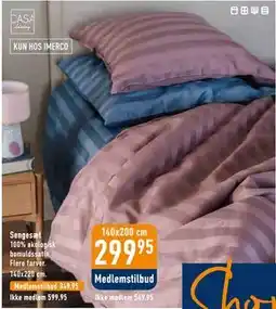 Imerco Sengesæt, Medlemspris tilbud