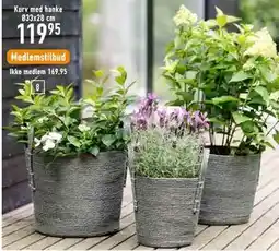 Imerco Kurv med hanke PE tilbud